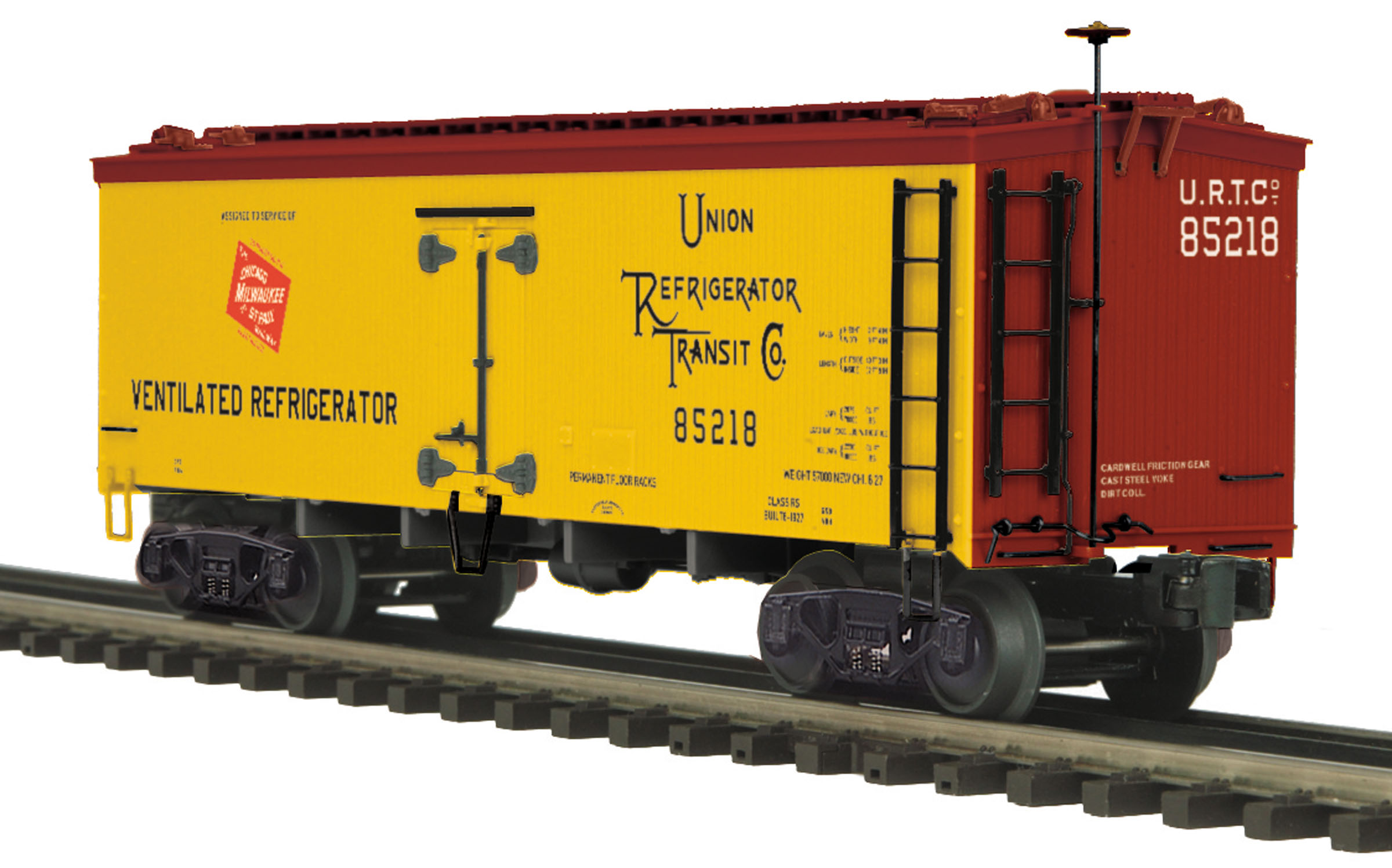 REFRIGERATOR CAR    # 6472 Details about   LIONEL O SCALE 