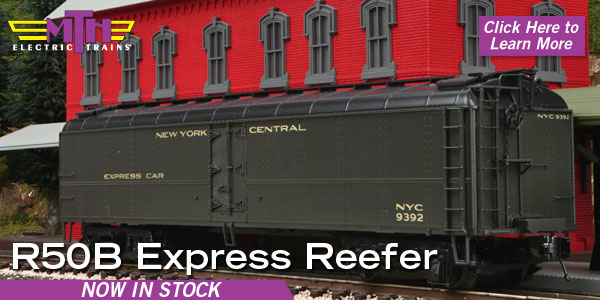 Product Spotlight - Premier O Scale R50B Express Reefer Car | MTH ELECTRIC TRAINS