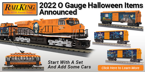 O Gauge Halloween Trains