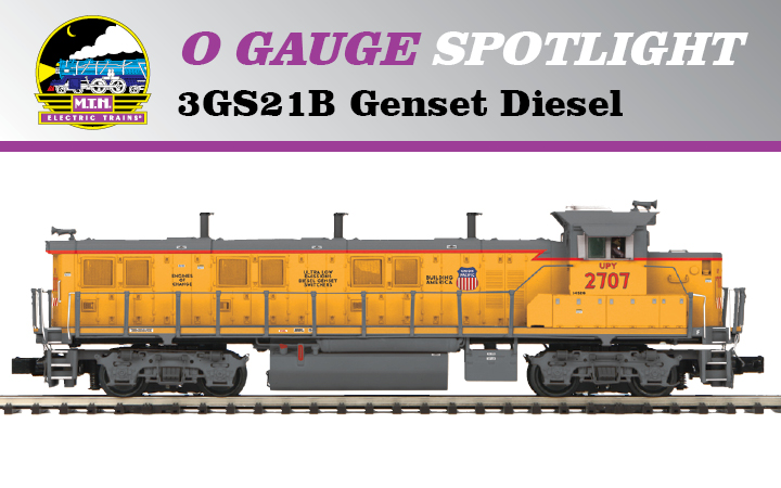 MTH Locomotive Diesel 3GS21B BNSF PS 3.0 DCC/DCS 2/3 rails échelle O MTH 