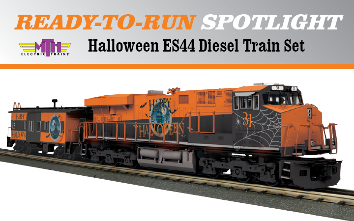 halloween train set
