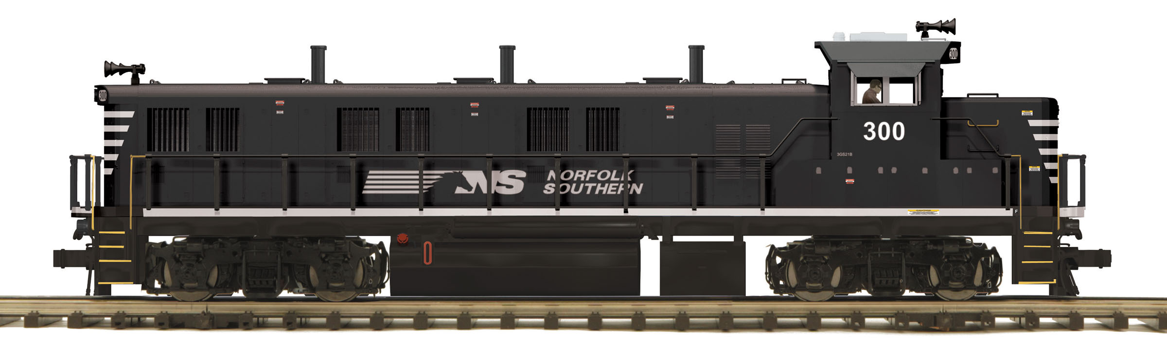 HO Scale Amtrak Phase V 1100 GE 80-Ton Switcher Kit – Fusion Scale