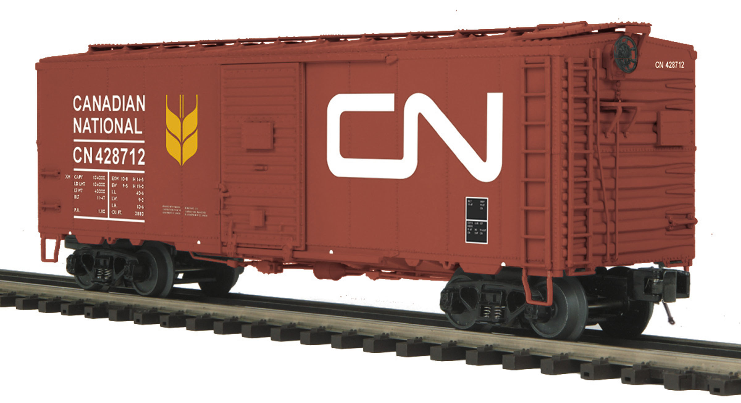 Details about   30-74394 MTH Canadian Pacific Rounded Roof Box Car w/Generator 
