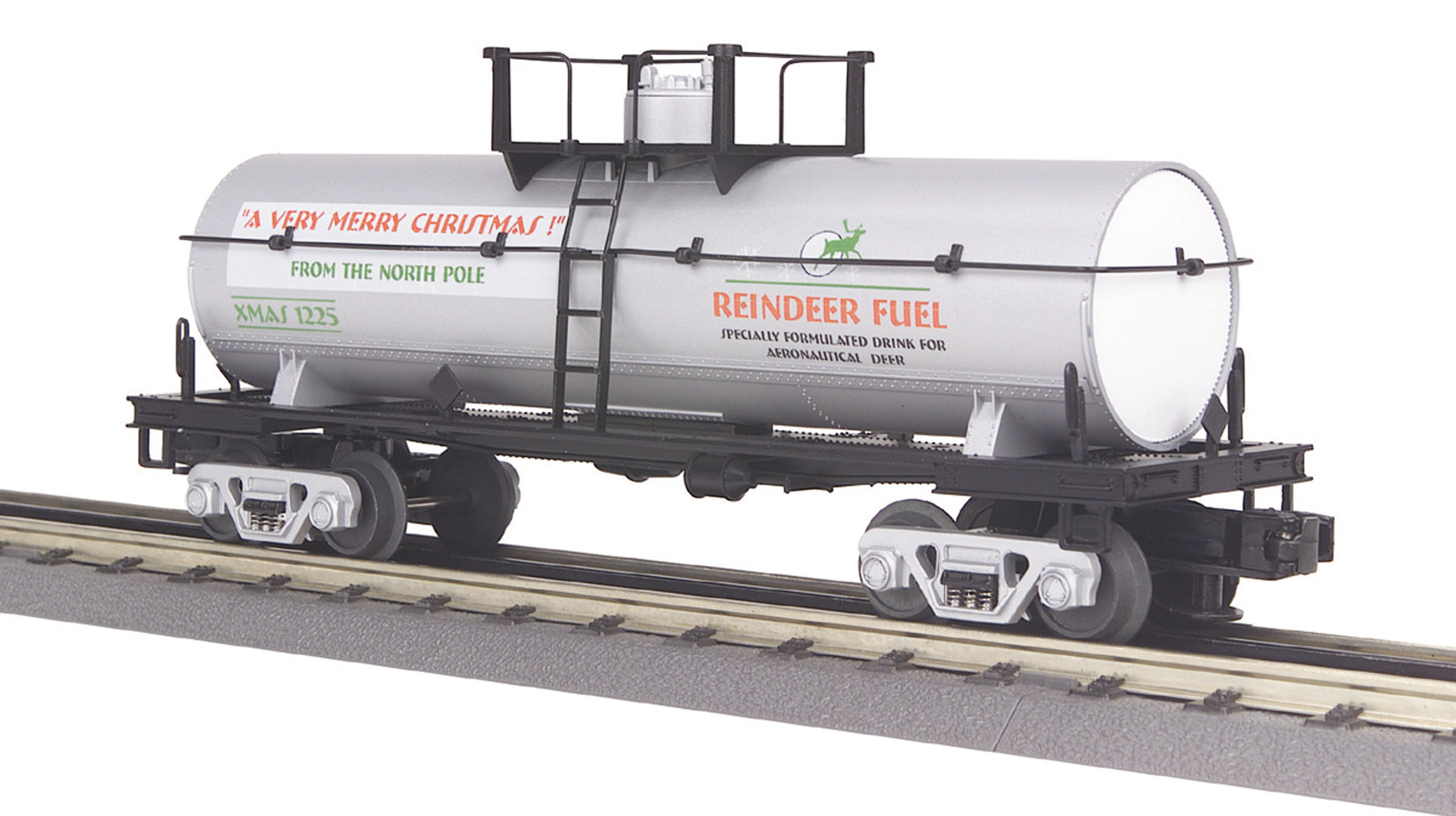 Rail King RAILKING by MTH Army 3 Dome Tank Car 30-7364 for sale online 
