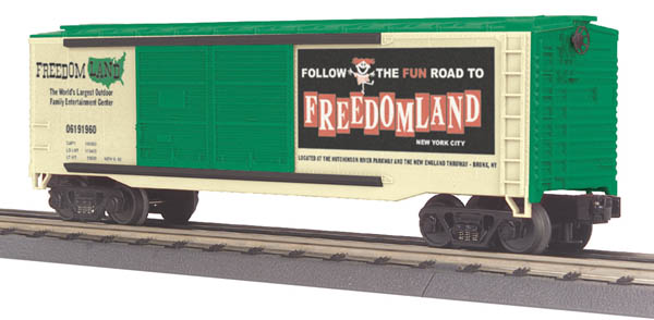 MTH Forbes Field O Gauge RailKing 40' Double Door Box Car # 30-74126 