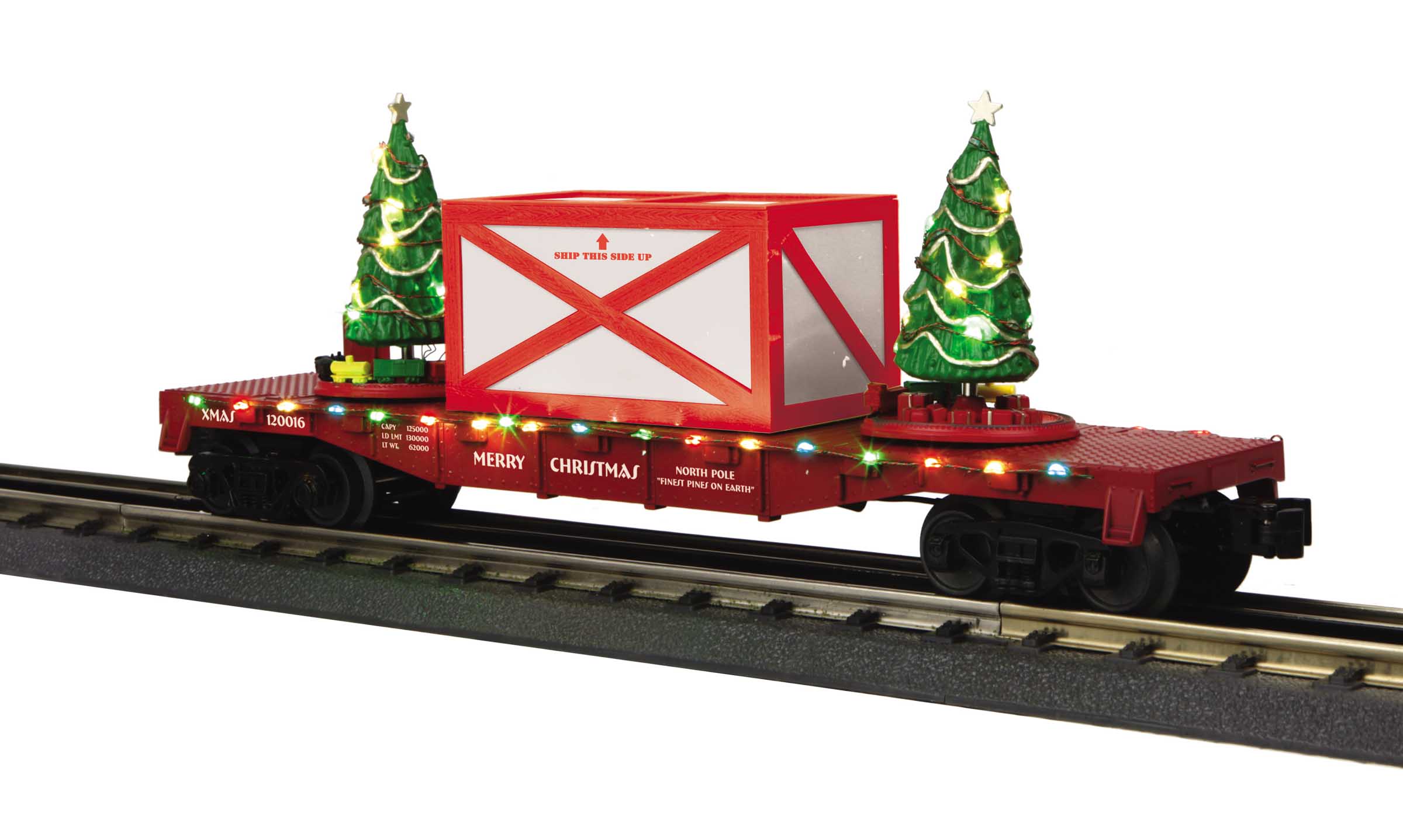 ho scale christmas train cars