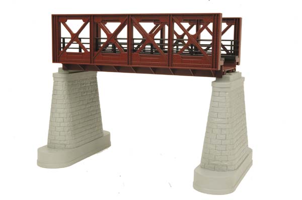 MTH #40-1014 O Scale Bridge Girder Silver NEW 