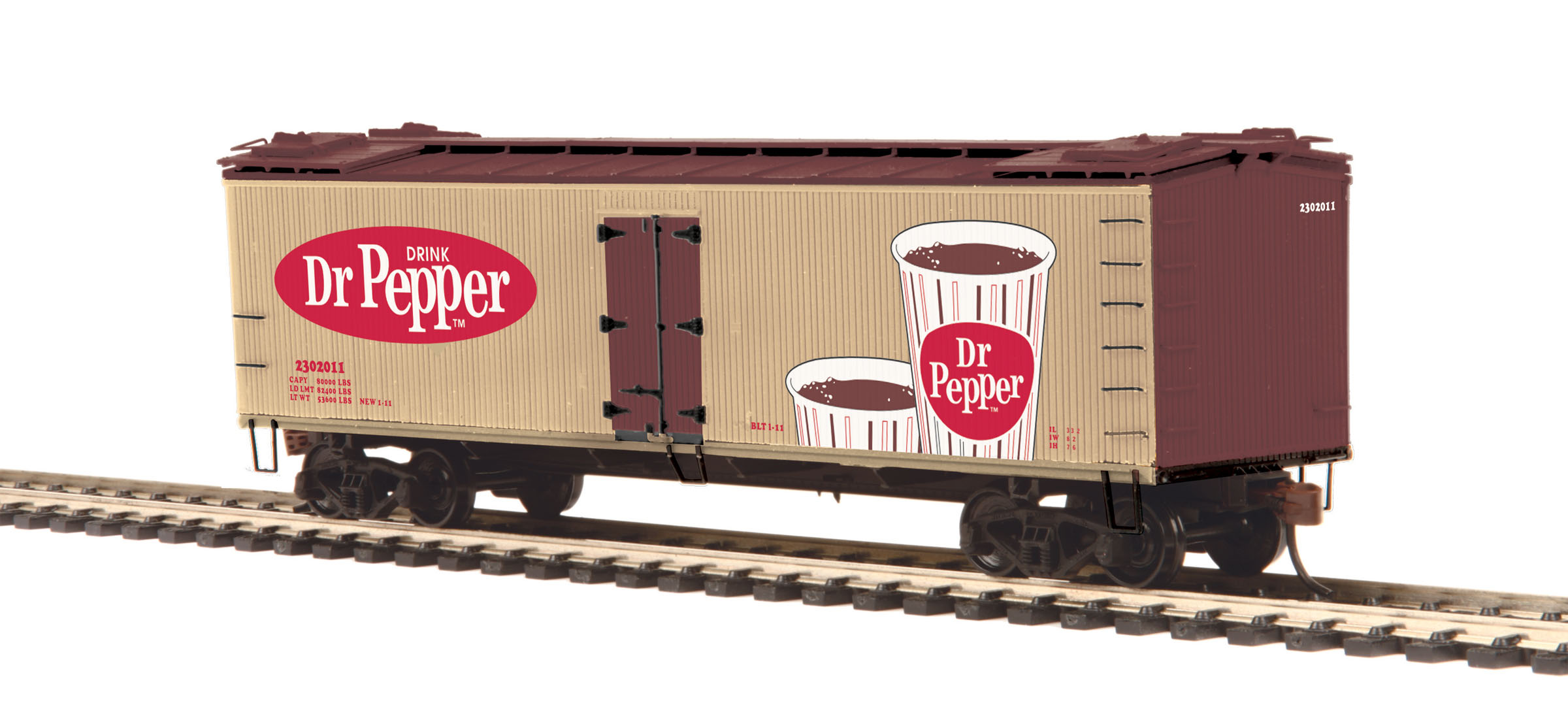 Dr Pepper Model Train